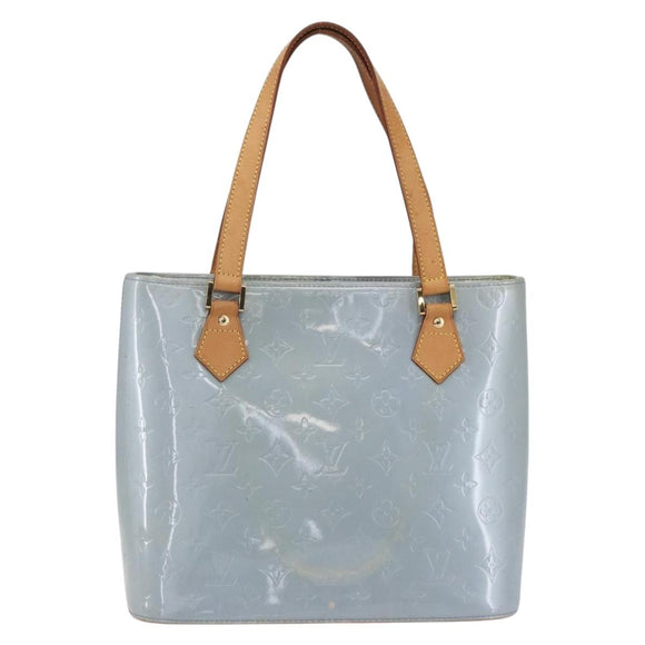 LOUIS VUITTON Monogram Vernis Houston Hand Bag Lavande M91218 LV Auth ka325V