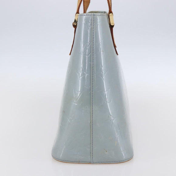 LOUIS VUITTON Monogram Vernis Houston Hand Bag Lavande M91218 LV Auth ka325V