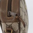 GUCCI GG Supreme Web Sherry Line Bag PVC Beige Red Green 89 01 034 Auth ka3250-9