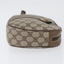 GUCCI GG Supreme Web Sherry Line Bag PVC Beige Red Green 89 01 034 Auth ka3250-3