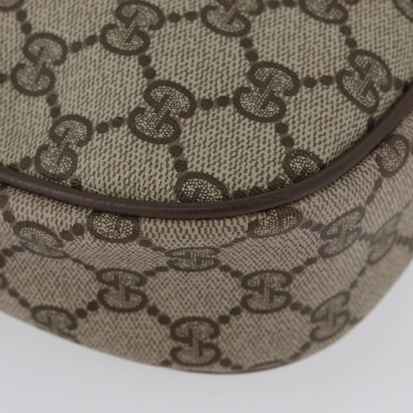 GUCCI GG Supreme Web Sherry Line Bag PVC Beige Red Green 89 01 034 Auth ka3250