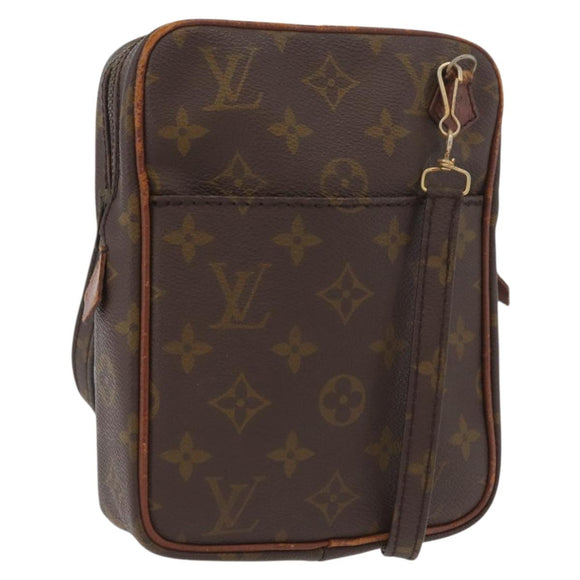 LOUIS VUITTON Monogram Danube Shoulder Bag Vintage M45266 LV Auth ka3253
