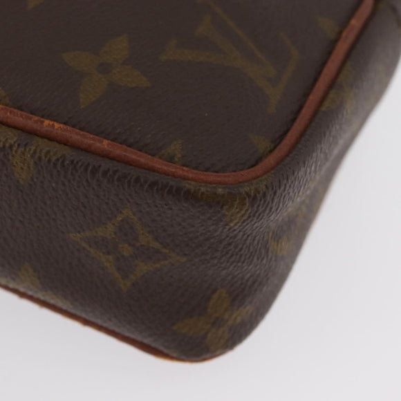 LOUIS VUITTON Monogram Danube Shoulder Bag Vintage M45266 LV Auth ka3253