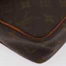 LOUIS VUITTON Monogram Danube Shoulder Bag Vintage M45266 LV Auth ka3253-14