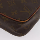 LOUIS VUITTON Monogram Danube Shoulder Bag Vintage M45266 LV Auth ka3253-15