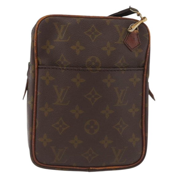 LOUIS VUITTON Monogram Danube Shoulder Bag Vintage M45266 LV Auth ka3253
