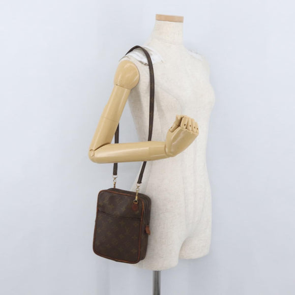LOUIS VUITTON Monogram Danube Shoulder Bag Vintage M45266 LV Auth ka3253