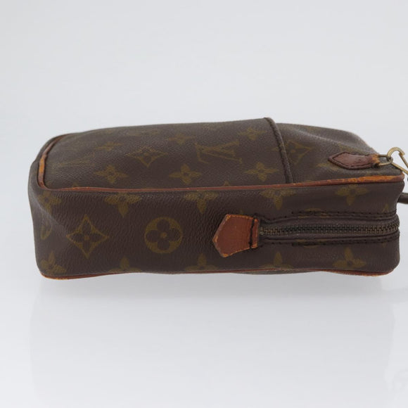 LOUIS VUITTON Monogram Danube Shoulder Bag Vintage M45266 LV Auth ka3253