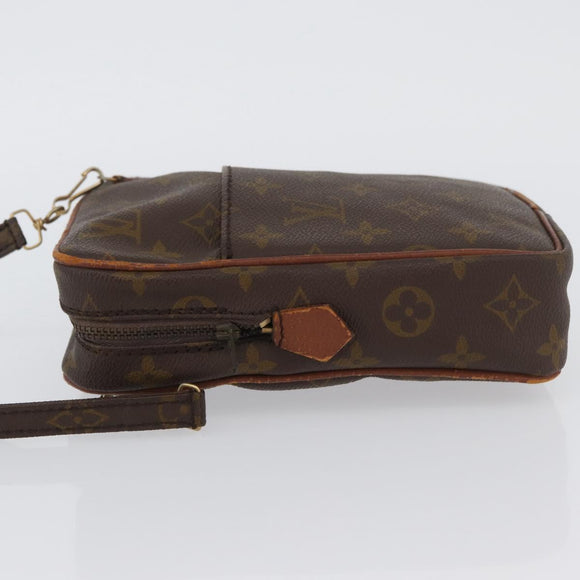 LOUIS VUITTON Monogram Danube Shoulder Bag Vintage M45266 LV Auth ka3253