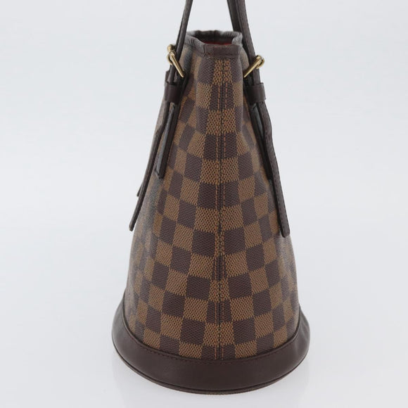 LOUIS VUITTON Damier Ebene Marais Shoulder Bag N42240 LV Auth ka3257