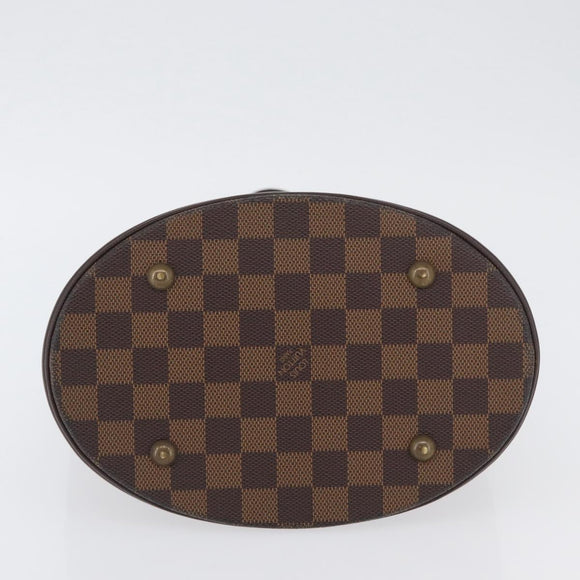 LOUIS VUITTON Damier Ebene Marais Schoudertas N42240 LV Auth ka3257