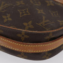 LOUIS VUITTON Monogram Jeune Fille PM Shoulder Bag M51227 LV Auth ka3260-18