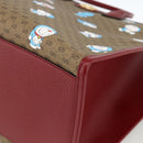 GUCCI GUCCI × Doraemon Micro GG Supreme Bag PVC 2way Beige 653952 Auth ka3262SM-9
