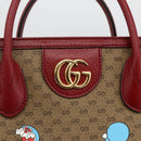 GUCCI GUCCI × Doraemon Micro GG Supreme Bag PVC 2way Beige 653952 Auth ka3262SM-19