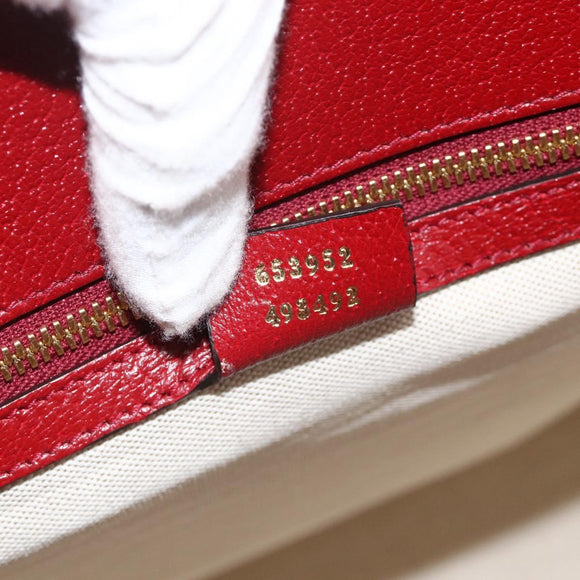 GUCCI GUCCI × Doraemon Micro GG Supreme Bag PVC 2way Beige 653952 Auth ka3262SM
