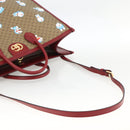 GUCCI GUCCI × Doraemon Micro GG Supreme Bag PVC 2way Beige 653952 Auth ka3262SM-8