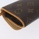 LOUIS VUITTON Monogram Pochette Twin PM Shoulder Bag M51854 LV Auth ka3263-17