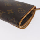 LOUIS VUITTON Monogram Pochette Twin PM Shoulder Bag M51854 LV Auth ka3263-18