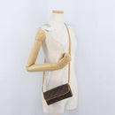 LOUIS VUITTON Monogram Pochette Twin PM Shoulder Bag M51854 LV Auth ka3263-22