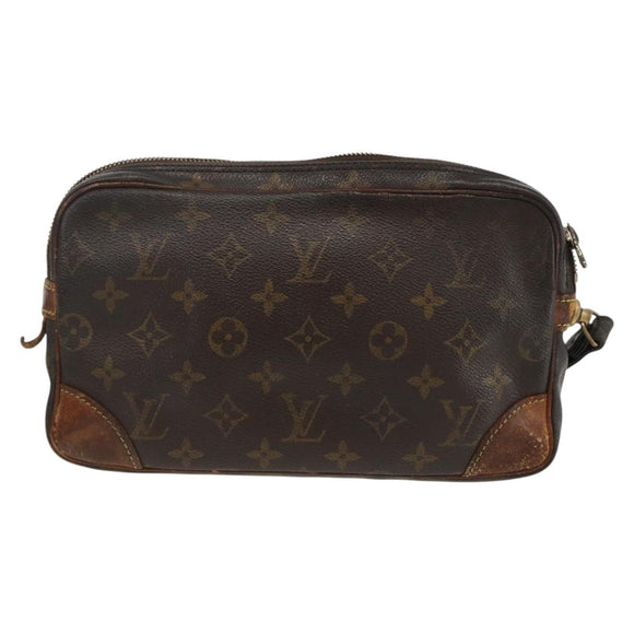 LOUIS VUITTON Monogram Marly Dragonne GM Clutch Bag M51825 LV Auth ka3264