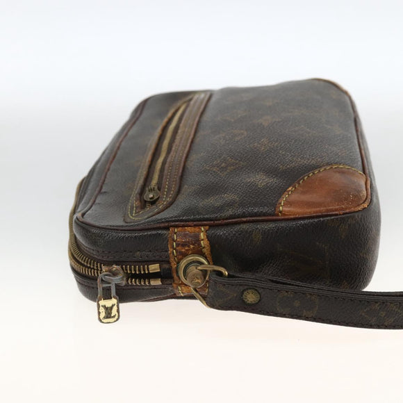 LOUIS VUITTON Monogram Marly Dragonne GM Clutch Bag M51825 LV Auth ka3264