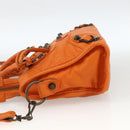 BALENCIAGA LuCity Handtasche Leder 2-Wege Orange 300295 Auth ka3266M-3