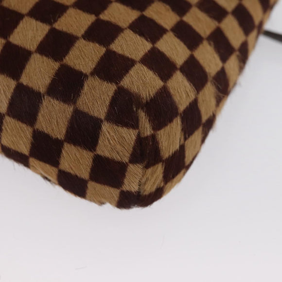 LOUIS VUITTON Damie sovage Gazelle Bag Harako leather Brown M92130 Auth ka3269