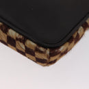 LOUIS VUITTON Damie sovage Gazelle Bag Harako leather Brown M92130 Auth ka3269-16