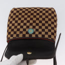 LOUIS VUITTON Damie sovage Gazelle Bag Harako leather Brown M92130 Auth ka3269-10