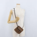LOUIS VUITTON Damie sovage Gazelle Bag Harako leather Brown M92130 Auth ka3269-22