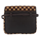 LOUIS VUITTON Damie sovage Gazelle Bag Harako leather Brown M92130 Auth ka3269-2
