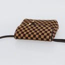 LOUIS VUITTON Damie sovage Gazelle Bag Harako leather Brown M92130 Auth ka3269-6