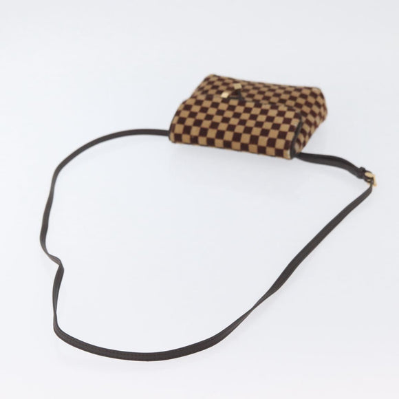 LOUIS VUITTON Damie sovage Gazelle Bag Harako leather Brown M92130 Auth ka3269