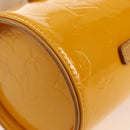 LOUIS VUITTON Monogram Vernis Astor Place Shoulder Bag Jaune M91100 Auth ka326V-17