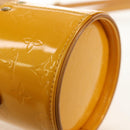 LOUIS VUITTON Monogram Vernis Astor Place Shoulder Bag Jaune M91100 Auth ka326V-18