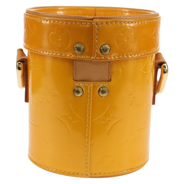 LOUIS VUITTON Monogram Vernis Astor Place Shoulder Bag Jaune M91100 Auth ka326V - 0