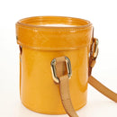 LOUIS VUITTON Monogram Vernis Astor Place Shoulder Bag Jaune M91100 Auth ka326V-4