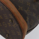 LOUIS VUITTON Monogram Bucket PM Shoulder Bag M42238 LV Auth ka3270-15