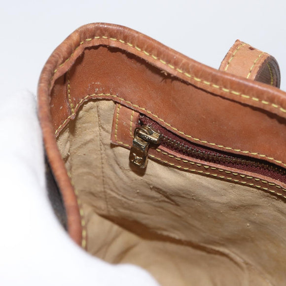 LOUIS VUITTON Monogram Bucket PM Shoulder Bag M42238 LV Auth ka3270