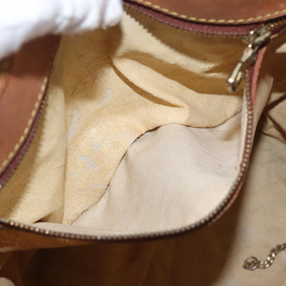 LOUIS VUITTON Monogram Bucket PM Shoulder Bag M42238 LV Auth ka3270