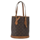 LOUIS VUITTON Monogram Bucket PM Shoulder Bag M42238 LV Auth ka3270-13