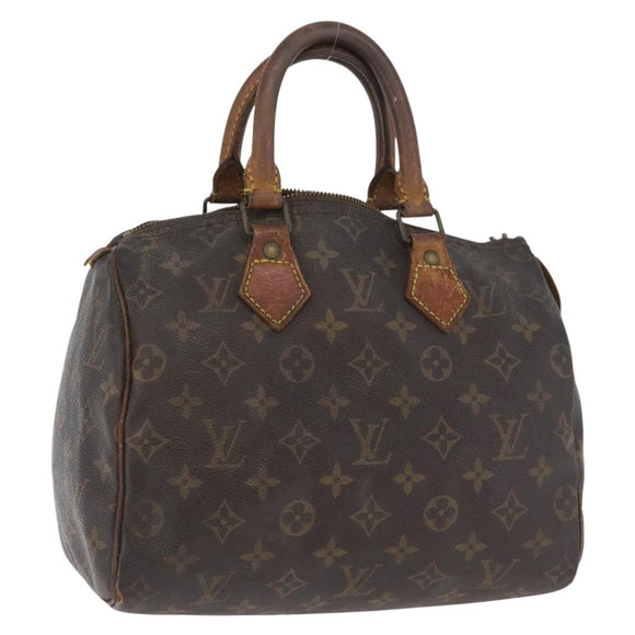 LOUIS VUITTON Monogram Speedy 25 Hand Bag M41528 LV Auth ka3272