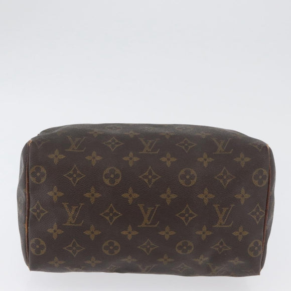 LOUIS VUITTON Monogram Speedy 25 Hand Bag M41528 LV Auth ka3272