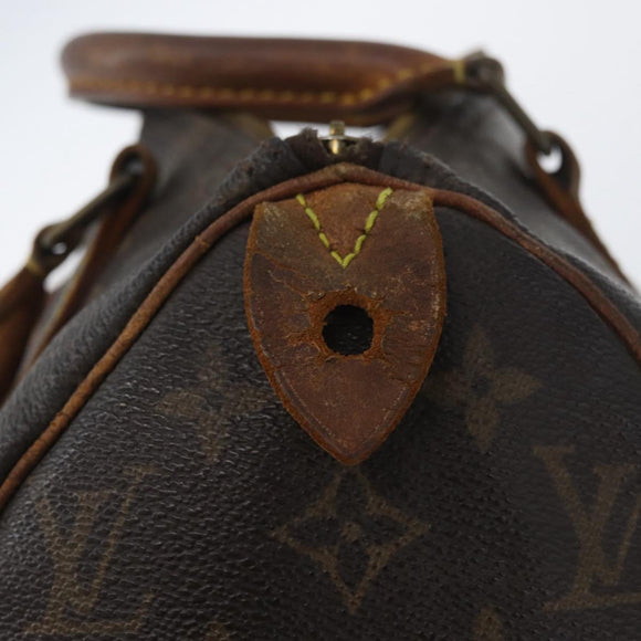 LOUIS VUITTON Monogram Speedy 25 Hand Bag M41528 LV Auth ka3272