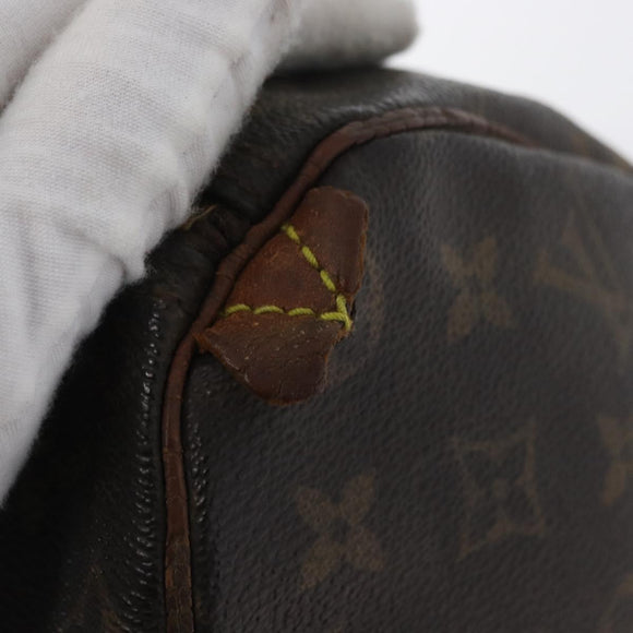 LOUIS VUITTON Monogram Speedy 25 Hand Bag M41528 LV Auth ka3272