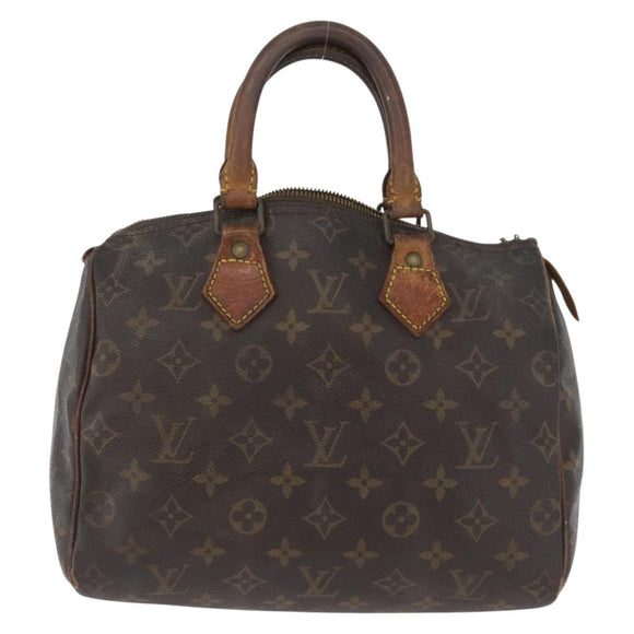 LOUIS VUITTON Monogram Speedy 25 Hand Bag M41528 LV Auth ka3272