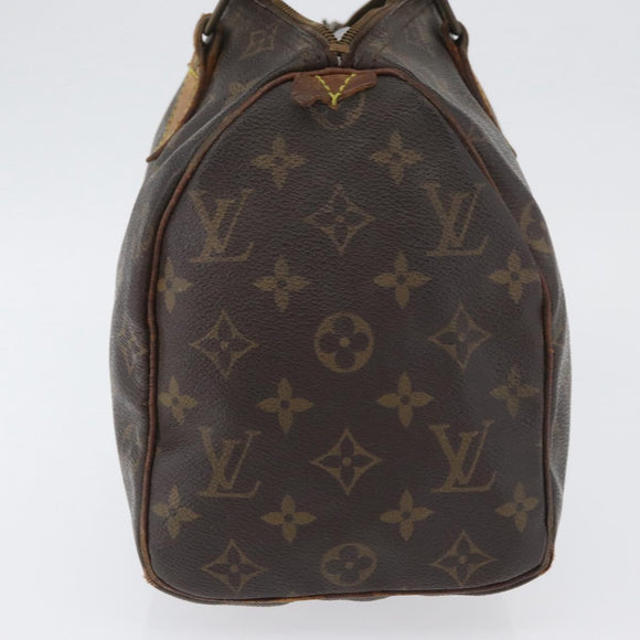 LOUIS VUITTON Monogram Speedy 25 Hand Bag M41528 LV Auth ka3272