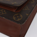 LOUIS VUITTON Monogram Monceau 28 Hand Bag 2way M51185 LV Auth ka3273-15