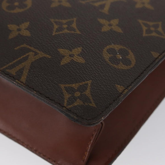 LOUIS VUITTON Monogram Monceau 28 Hand Bag 2way M51185 LV Auth ka3273