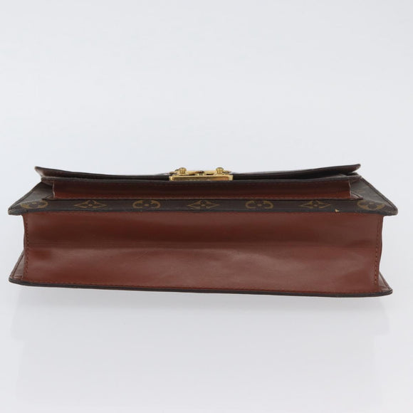 LOUIS VUITTON Monogram Monceau 28 Hand Bag 2way M51185 LV Auth ka3273